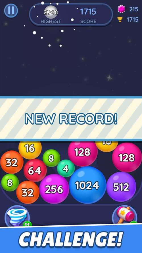 2048球球对对碰红包版游戏截图