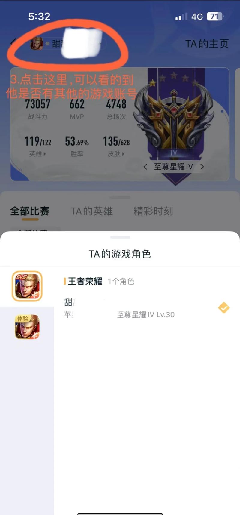 王者荣耀隐藏战绩查询安卓手机版