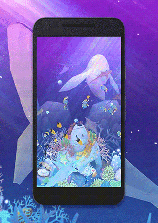 梦幻水族馆动态屏保最新版本更新内容h5辅助缩略图