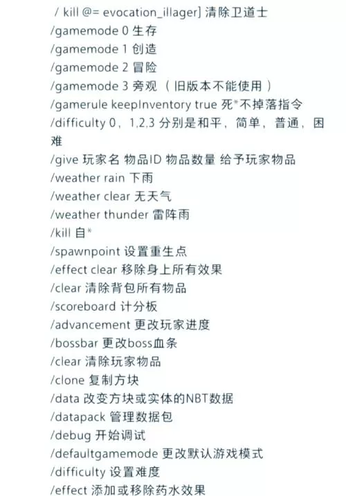 我的世界给予盔甲指令是什么意思缩略图