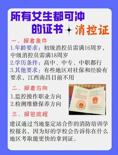 考消控证需要什么条件要多少钱缩略图
