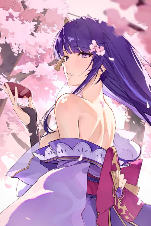 原神雷电将军触摸无限能量