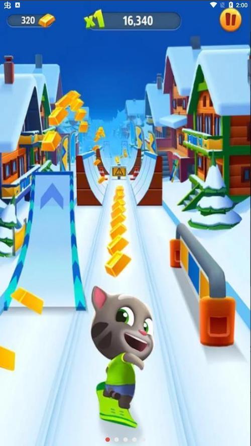 汤姆猫英雄跑酷无限金币钻石版 2025最新版游戏截图