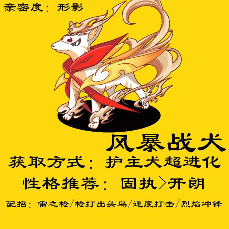 洛克王国风暴战犬最强技能搭配推荐及实战配招攻略缩略图