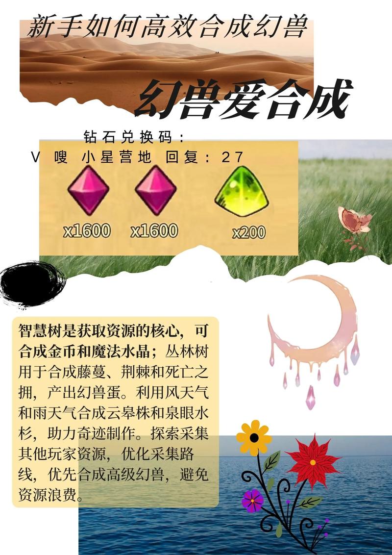 幻兽爱合成兑换码永久可用有什么2025最新可用兑换码介绍缩略图