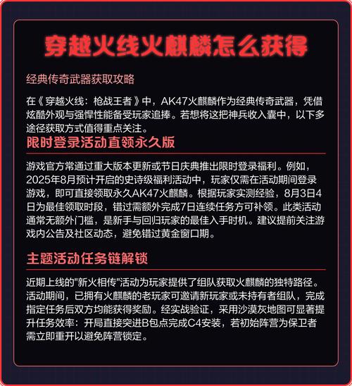 cf《穿越火线》怎么卡火麒麟缩略图
