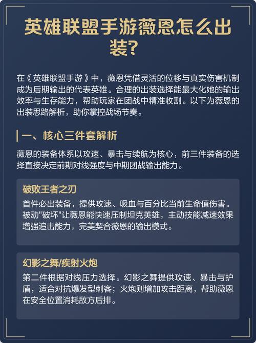 lol薇恩2024年出装推荐是什么薇恩的装备选择有什么变化图标