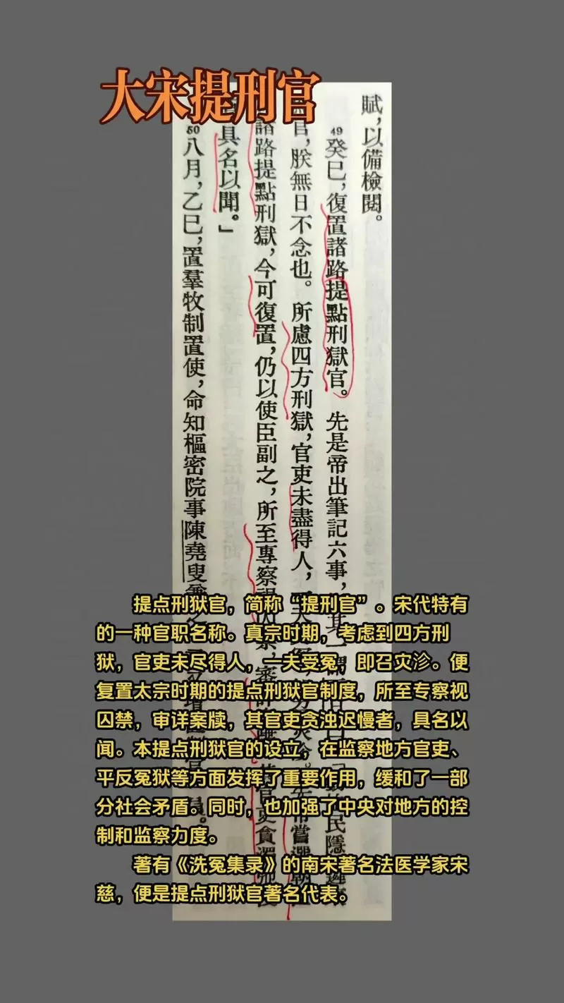 大宋提刑官相当于几品缩略图